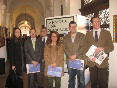 Autoridades momentos antes de la inauguracin