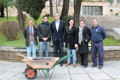 La UCO comienza a utilizar su propio compost