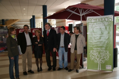 Un momento de la inauguracin de la II Feria de Consumo Responsable