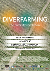 Cartel del estreno del documental &quot;Diverfarming. The diversity revolution&quot;