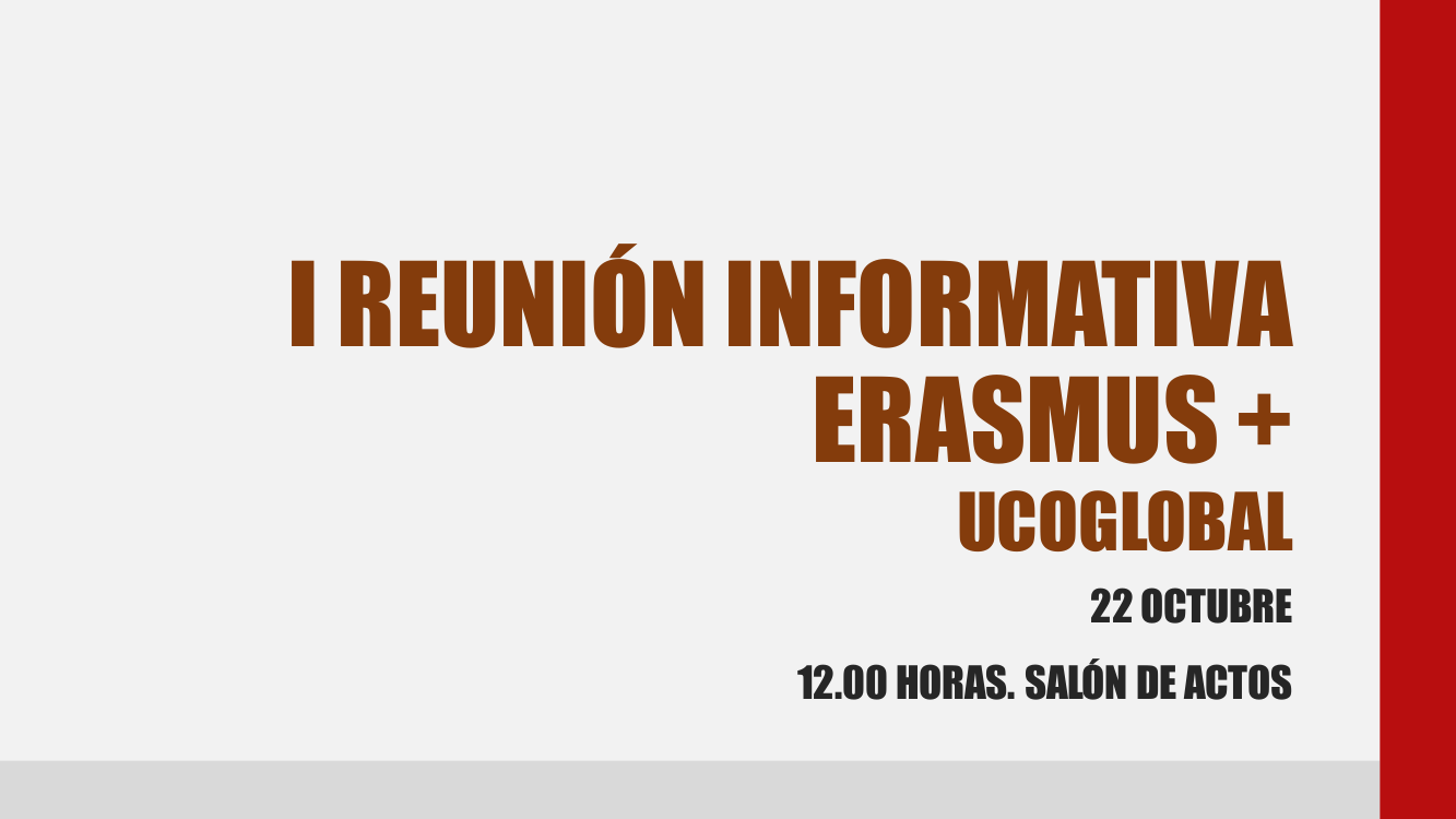 Cartel erasmus 2021