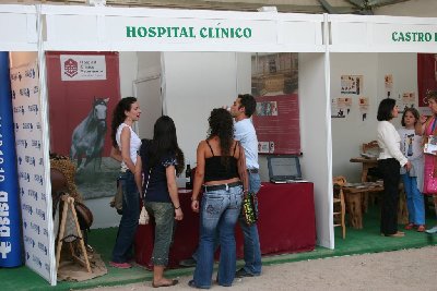 El Hospital Clnico Veterinario estuvo presente en Cabalcor