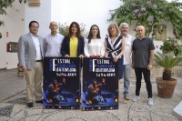 Autoridades en la presentacin del III Festival de Teatro de Fuente Obejuna
