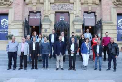 Inauguración del 'Workshop: Certification System for Olive Tree Plants' en el Rectorado de la UCO